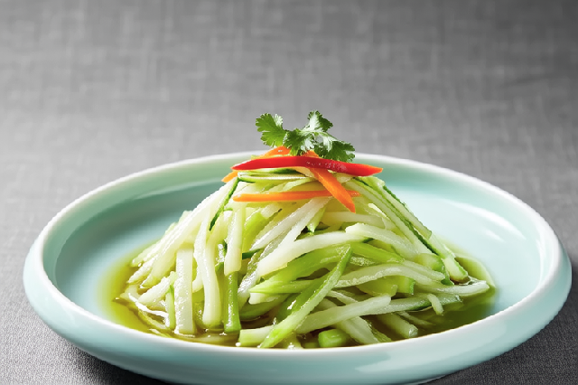 凉拌莴笋丝
