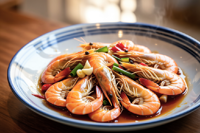 小炒河虾