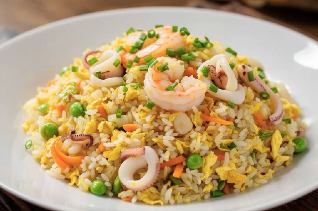 海鲜炒饭