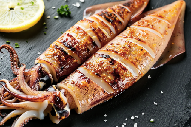 烤鱿鱼