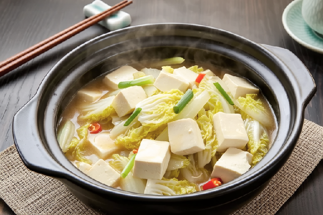 白菜炖豆腐