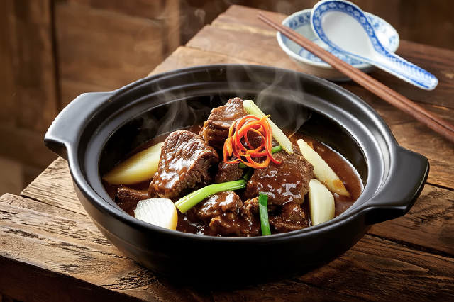 砂锅牛肉