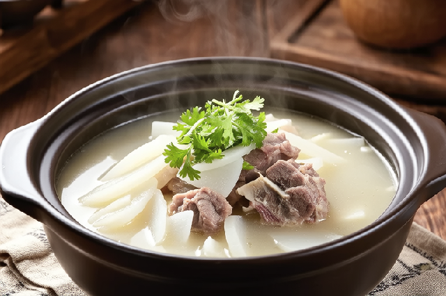 萝卜羊肉汤