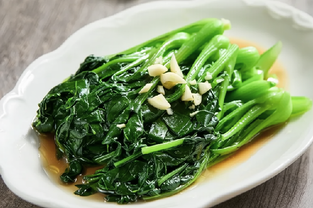 蒜泥菠菜
