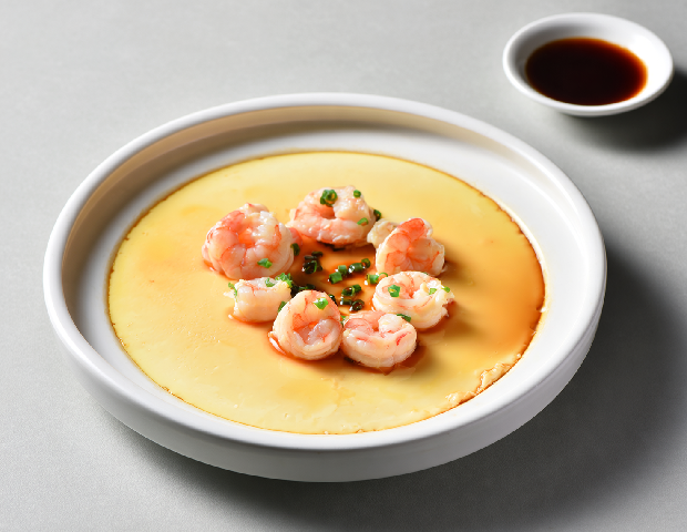 虾仁蒸鸡蛋