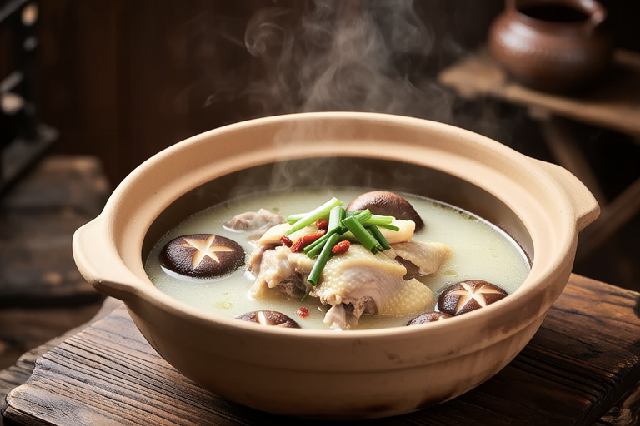 香菇鸡汤